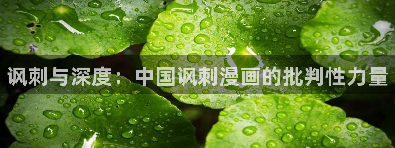 韩漫社团漫画：讽刺与深度：中国讽刺漫画的批判性力量