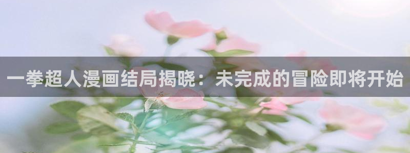 韩漫薄夜在线观看：一拳超人漫画结局揭晓：未完成的冒险即将开始
